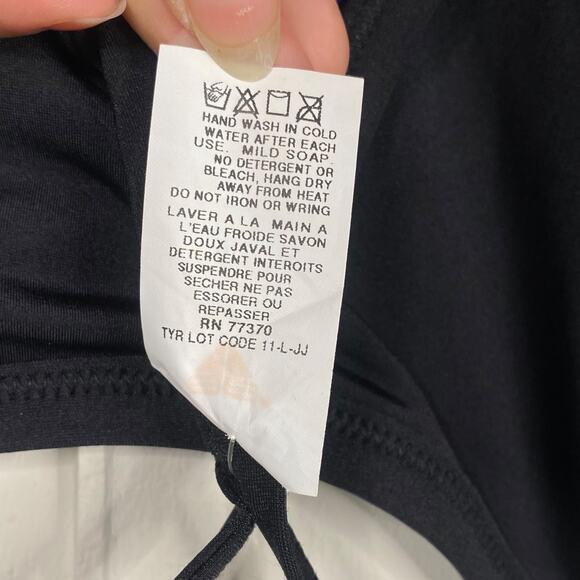 TYR Black Rainbow Static Diamond-Fit Durafast Elite One Piece Swimsuit SZ 1X - Picture 9 of 9